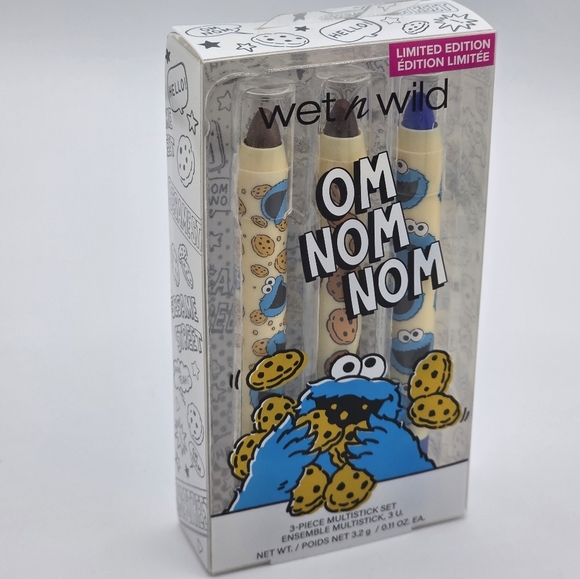 Wet n Wild x Sesame Street Collection Om Nom Nom Multi-Stick Set - Picture 5 of 7